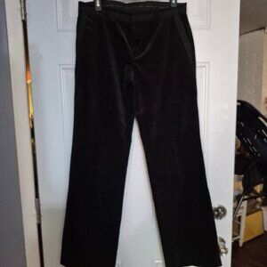 Armani Exchange. Black Velour Pants. 30 Reg. EUC